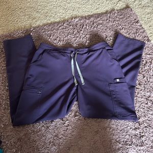 Figs Purple Shadow Yola Scrub Pants